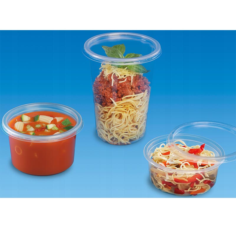 Round Food Containers with Lids